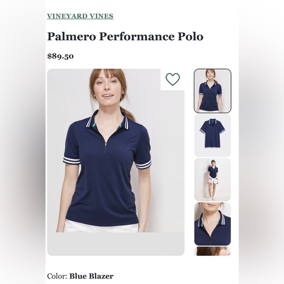 Vineyard Vines Palmero Performance Polo
New with tags
Size medium - Picture 9 of 10